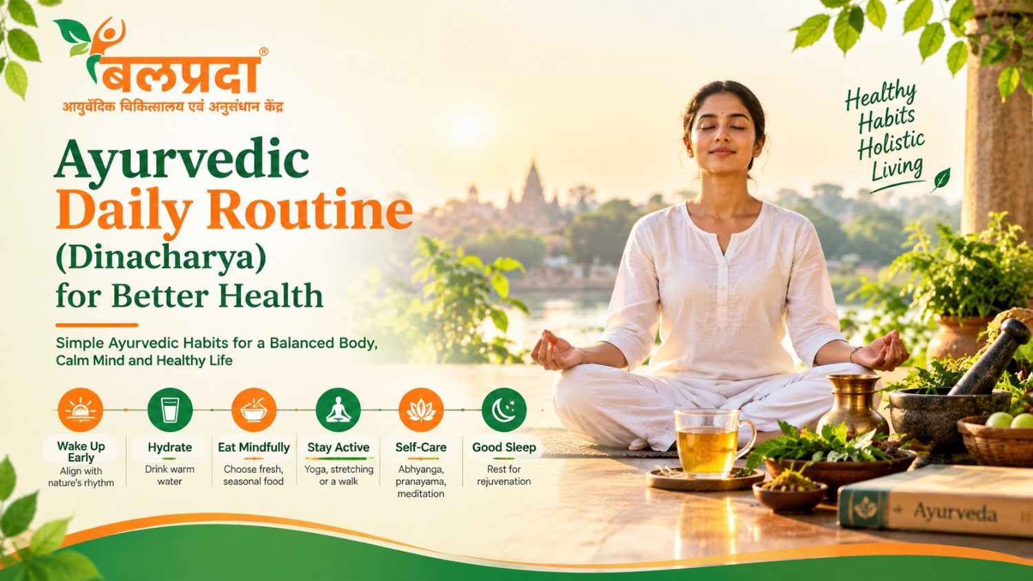 Ayurvedic Daily Routine (Dinacharya) for Better Health